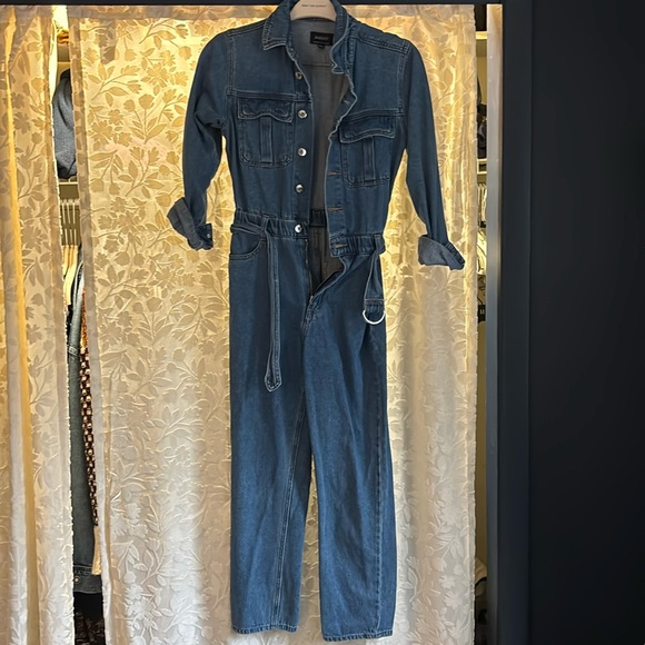 Bardot denim jumpsuit - Picture 1 of 6